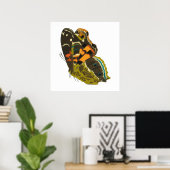 ヴィンテージエキゾチック5 ポスター (ホームオフィス)