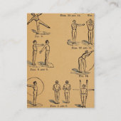 ヴィンテージエクササイズトレーニングジムパーソナルトレーナー 名刺 (正面)