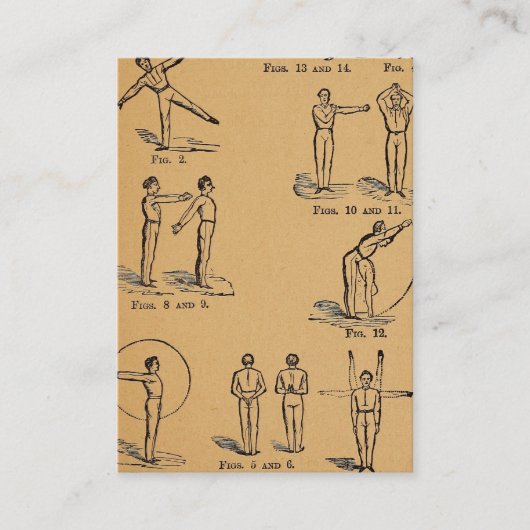 ヴィンテージエクササイズトレーニングジムパーソナルトレーナー 名刺 (正面)