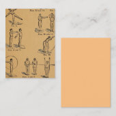 ヴィンテージエクササイズトレーニングジムパーソナルトレーナー 名刺 (正面/裏面)