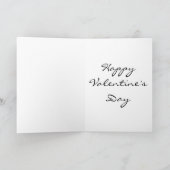 ヴィンテージエグセルントバレンタインデーカード シーズンカード (内部)