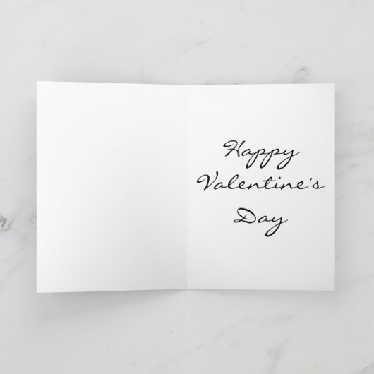 ヴィンテージエグセルントバレンタインデーカード シーズンカード (内部)