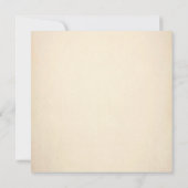 ヴィンテージエグランチンウェディングザデイト招待状 招待状 (裏面)