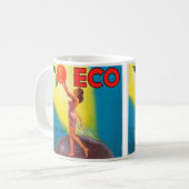 ヴィンテージエコオレンジラベル コーヒーマグカップ (正面左)