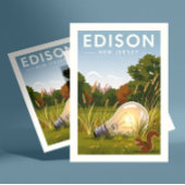 ヴィンテージエジソンニュージャージー ポストカード