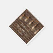 ヴィンテージエジソンライトブ結婚ブ工業 スタンダードカクテルナプキン (角)