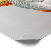 ヴィンテージエジプトのハゲワシのポスタープリント ポスター (角)