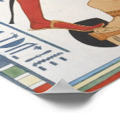 ヴィンテージエジプトイラストレーション ポスター (角)