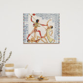 ヴィンテージエジプトイラストレーション ポスター (キッチン)