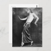 ヴィンテージエジプト奴隷の少年 ポストカード (正面/裏面)