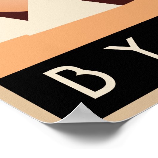 ヴィンテージエジプト旅行アートデコ ポスター (角)