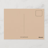 ヴィンテージエジプト旅行アートデコ ポストカード (裏面)