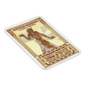 ヴィンテージエジプト旅行グリーティングカード マグネット (右側)