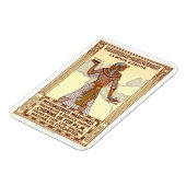 ヴィンテージエジプト旅行グリーティングカード マグネット (左側)