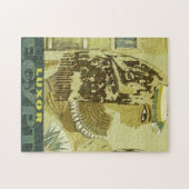 ヴィンテージエジプト旅行ポスター ジグソーパズル (横)