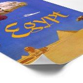 ヴィンテージエジプト旅行ポスター ポスター (角)