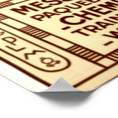 ヴィンテージエジプト旅行ポスター ポスター (角)