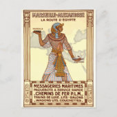 ヴィンテージエジプト旅行 ポストカード (正面)