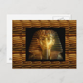 ヴィンテージエジプト美術：古代のピラミッド ポストカード (正面/裏面)