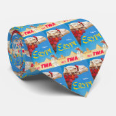 ヴィンテージエジプト航空旅行広告 ネクタイ (ロール)