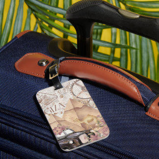 ヴィンテージエジプト荷物タグ ラゲッジタグ