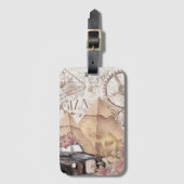 ヴィンテージエジプト荷物タグ ラゲッジタグ (正面縦)