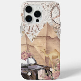 ヴィンテージエジプト風スマホケース iPhone 15 PRO MAXケース