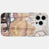 ヴィンテージエジプト風スマホケース Case-Mate iPhoneケース (裏面 (横))
