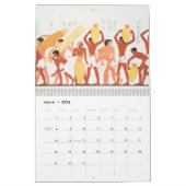 ヴィンテージエジプトavonエジプト北アフリカ暦 カレンダー (3月 2026)