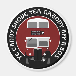 ヴィンテージエジンバラ二重層バスマグネット マグネット