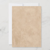 ヴィンテージエスケープルームミステリーバースデーパーティー 招待状 (裏面)