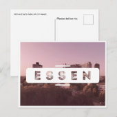 ヴィンテージエスセンドイツトラベルアルマーニュ ポストカード (正面/裏面)