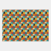 ヴィンテージエステティックジグソーパズル ラッピングペーパーシート (正面)