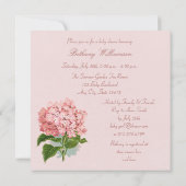 ヴィンテージエスニックプリンセストゥトゥアドレンジアベビーシャワー 招待状 (裏面)