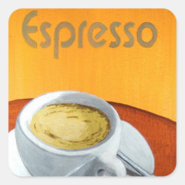 ヴィンテージエスプレッソコーヒー スクエアシール