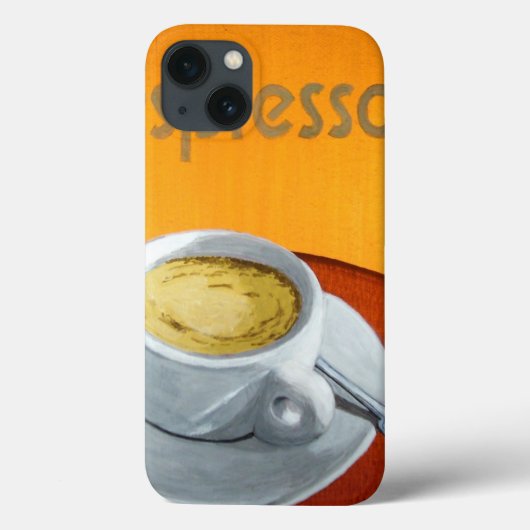 ヴィンテージエスプレッソコーヒー Case-Mate iPhoneケース (裏面)