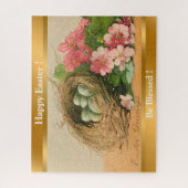 ヴィンテージエッグイースターホリデー ジグソーパズル (縦)