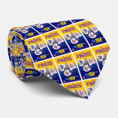 ヴィンテージエッフェルタワーパリエアトラベル広告ズ ネクタイ (ロール)