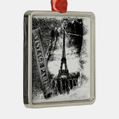 ヴィンテージエッフェルタワーパリオーナメント メタルオーナメント (右)