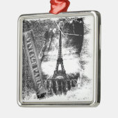 ヴィンテージエッフェルタワーパリオーナメント メタルオーナメント (左)