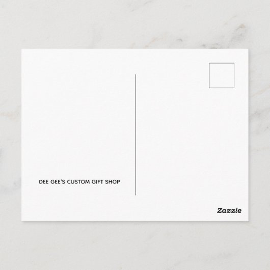 ヴィンテージエッフェルタワーパリフランスウォーター ポストカード (裏面)