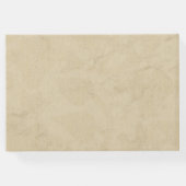 ヴィンテージエッフェルタワーパリポストマーク結婚ズ ゲストブック (裏面)