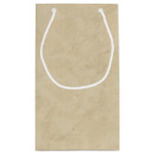 ヴィンテージエッフェルタワーパリポストマーク結婚式の引き出物 スモールペーパーバッグ (裏面)