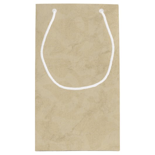 ヴィンテージエッフェルタワーパリポストマーク結婚式の引き出物 スモールペーパーバッグ (裏面)