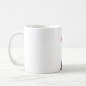 ヴィンテージエッフェルタワーパリヨーロッパ旅行写真 コーヒーマグカップ (左)