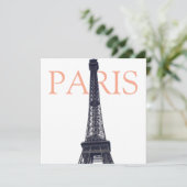 ヴィンテージエッフェルタワーパリヨーロッパ旅行写真 シーズンカード (スタンド正面)