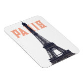 ヴィンテージエッフェルタワーパリヨーロッパ旅行写真 マグネット (右側)