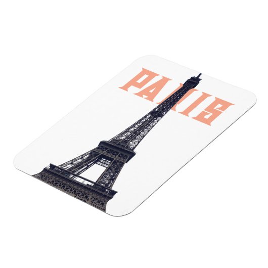 ヴィンテージエッフェルタワーパリヨーロッパ旅行写真 マグネット (左側)