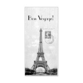 ヴィンテージエッフェルタワーポストカードセントアンプ ラバースタンプ (インプリント)