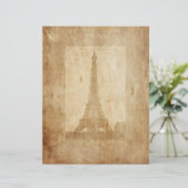 ヴィンテージエッフェルタワー写真スクラップブック紙 (スタンド正面)
